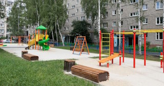 Благоустройство детской площадки во дворе от 1940 руб. в Новороссийске