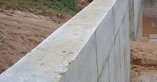 Строительство подпорной стенки из бетона в Новороссийске в октябре